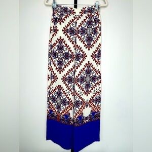 Zara Trafaluc Women Printed Palazzo Lightweight Pants - Size S